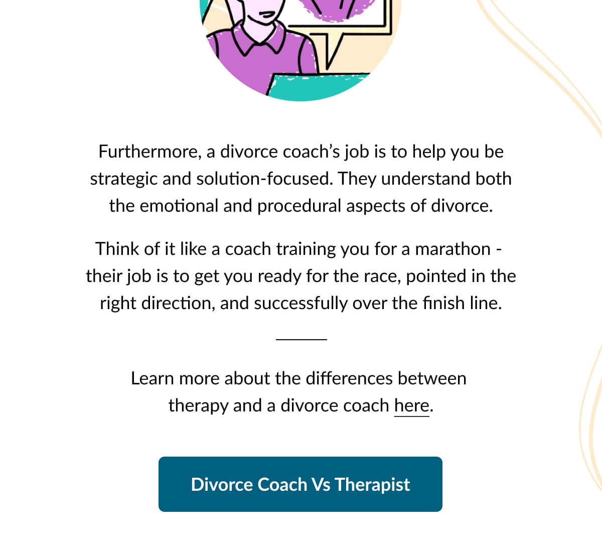 what does a divorce coach do